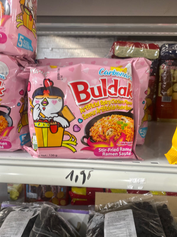 Buldak carbonara