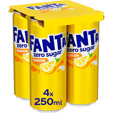 Fanta Zéro Lemon 25cl x4