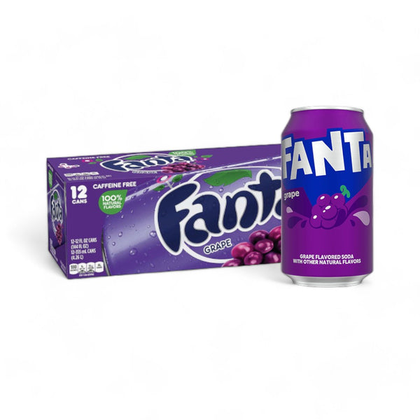 Fanta Grape 35,5cl x12 USA