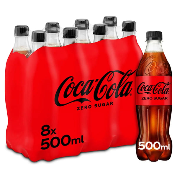 Coca-Cola Zéro 50cl x8 BE