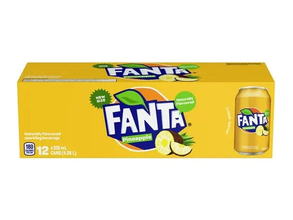 Fanta Pineapple 35,5cl x12 USA