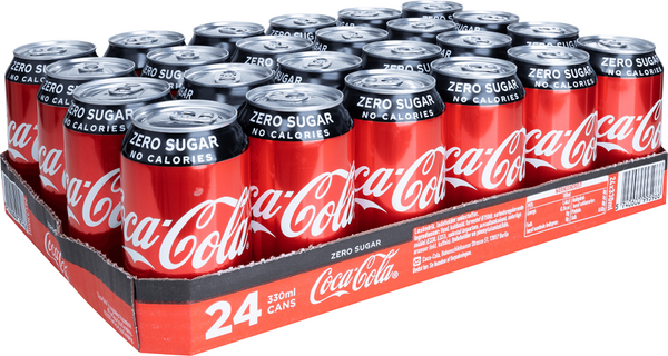 Coca-Cola Zéro 33cl x24 DE