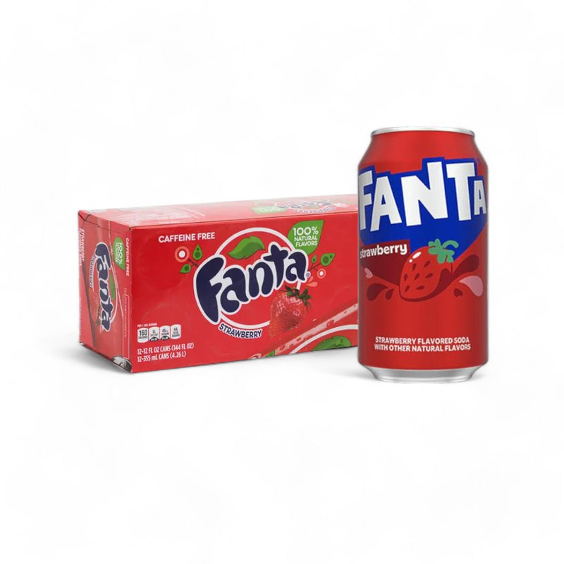 Fanta Strawberry 35,5cl x12 USA