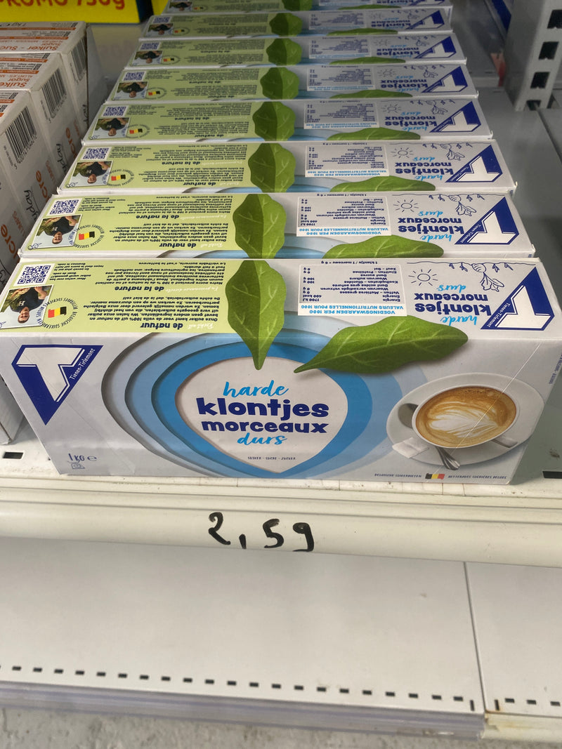 Sucre klontjes morceaux