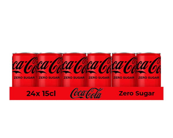 Coca-Cola Zéro Mini 15cl x24 BE