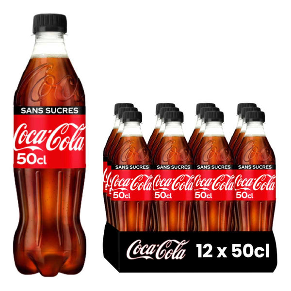 Coca-Cola Zéro 50cl x12 PO
