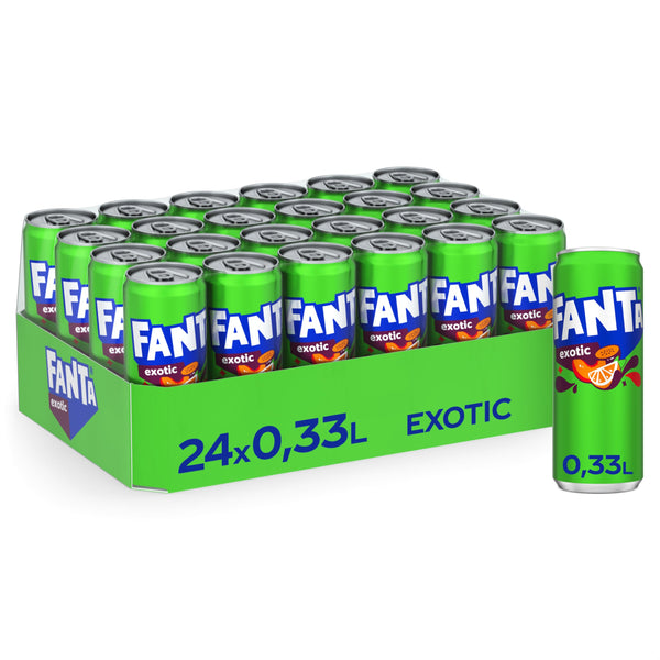 Fanta Exotic 33cl x24 DK