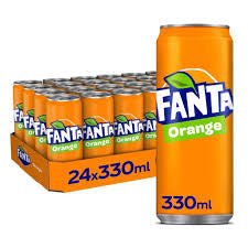 Fanta Orange Zéro 33cl x24