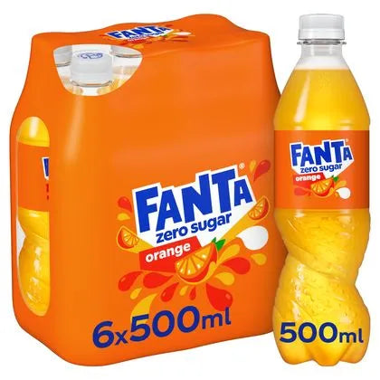 Fanta Zéro Orange 0,5l x6