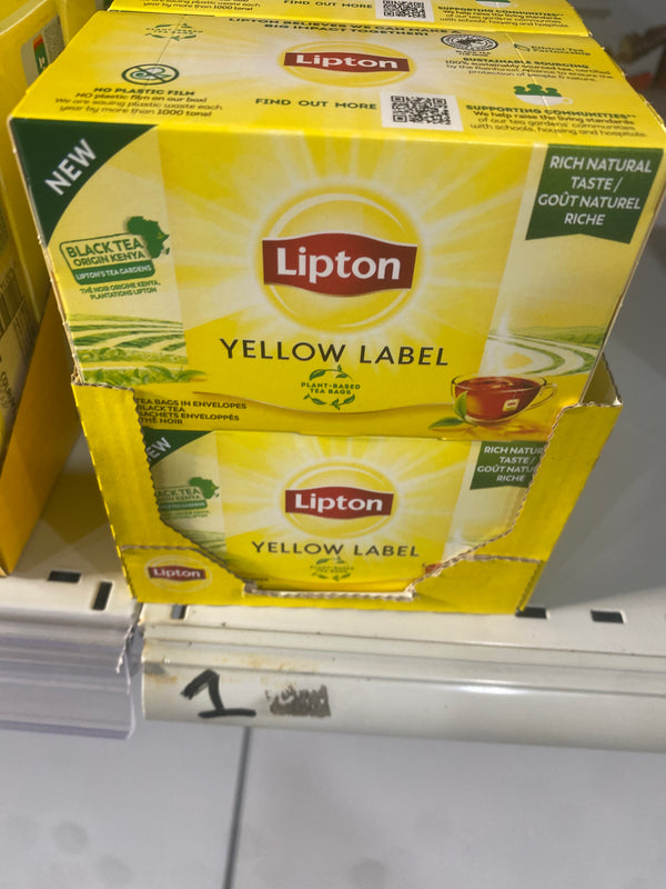 Lipton yellow label
