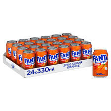 Fanta Orange Zéro 33cl x24 DK