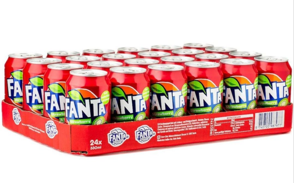 Fanta Strawberry-Kiwi 33cl x24 DE