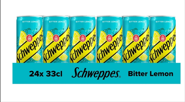 Schweppes Bitter Lemon 33clx24