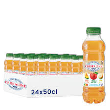 Cristaline Peche Pomme Poire 500mlx24