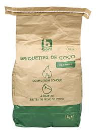 BONI Briquettes de coco 3kg