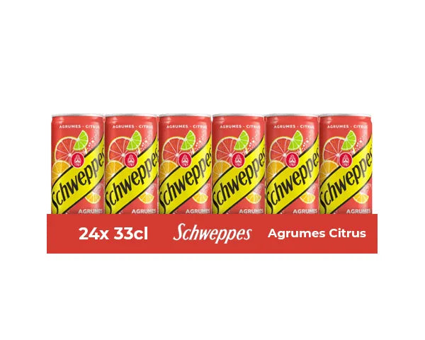 Schweppes Agrum' 33cl x24 BE
