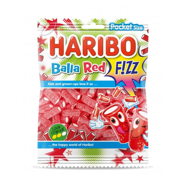 Haribo balla red fizz