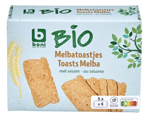 Toasts Melba Bio