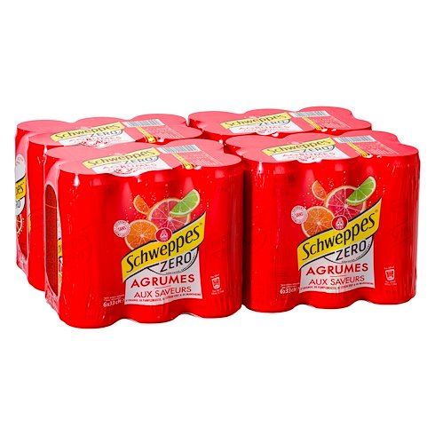 Schweppes Agrumes Zero 33clx24