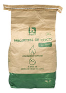 BRIQUETTES DE COCO 3kg