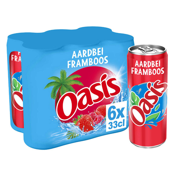 Oasis Fraise Framboise 33cl x6 FR