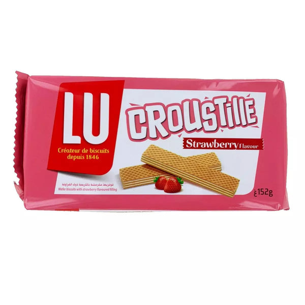 Lu croustine fraise 152g