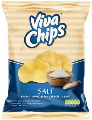 Chips Sare Sel 100g Viva