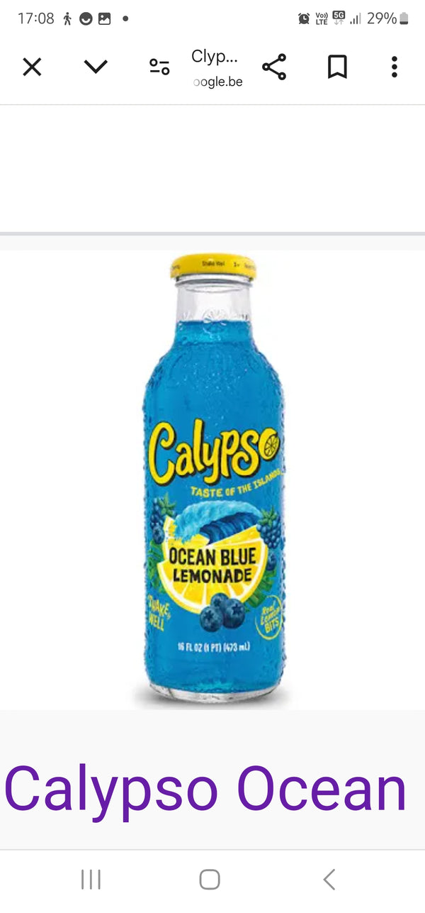 Calypso Ocean Blue Lemonade 473 ml