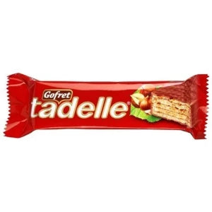 Tadelle Gaufrette Chocolat Au Lait Noisettes 35 g