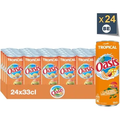 Oasis Tropical 33cl x24 BE