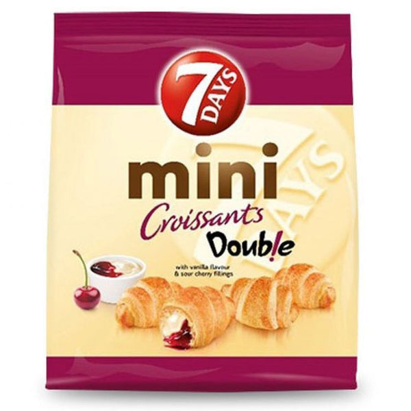 Croissant Mini Double Visine si Vanilie 7 Days 185g