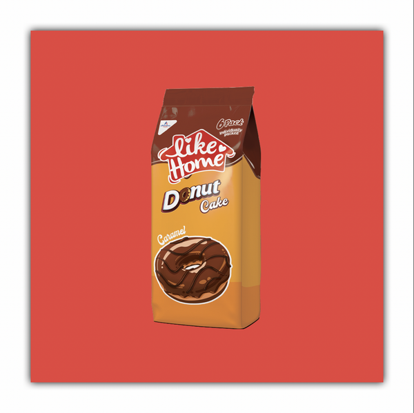 like home donut  caramel