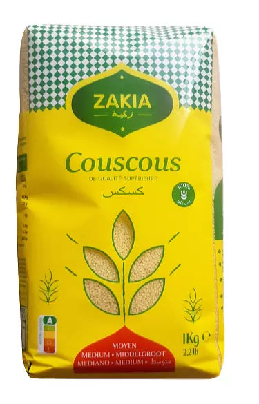 Zakia couscous moyen qualite superieur 1kg