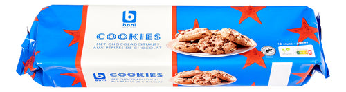 BONI
Cookies chocolat
225g