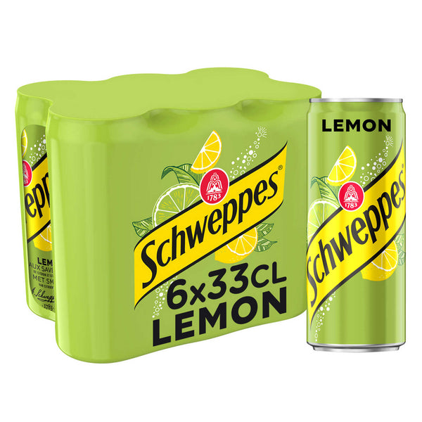 Schweppes Lemon 33cl x6 BE