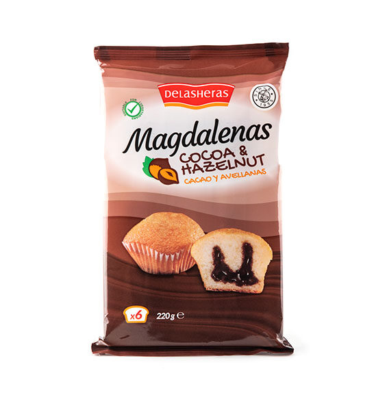 Cacao et Noisette 6u / 220g Barquette