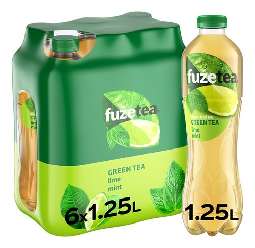 Fuze Tea Green Tea Mango Chamomille 1.25 x6 BE