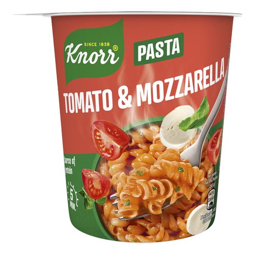 KNORR
pasta tomates mozzarella
63g