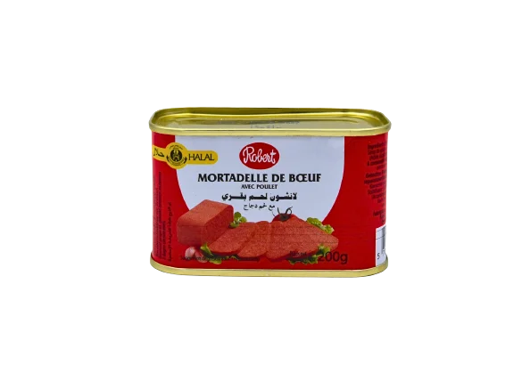 Mortadelle de bœuf avec poulet 200gr
