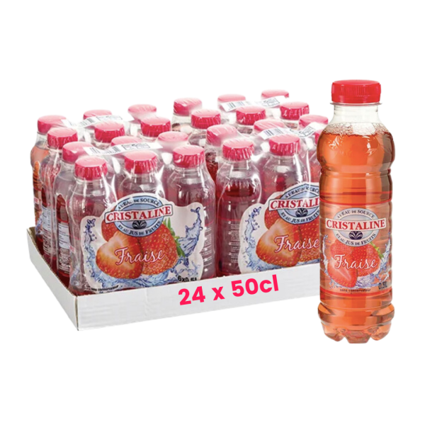 Cristaline Fraise 50cl x24 FR